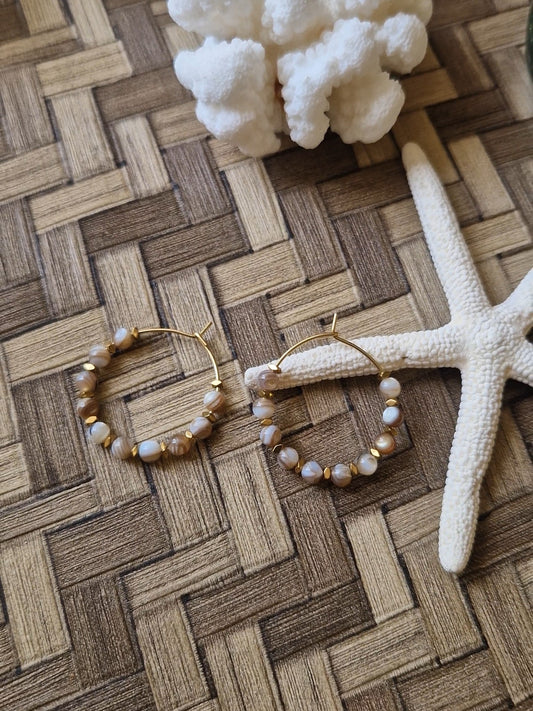 Boucles d'oreilles #9 - Salty House