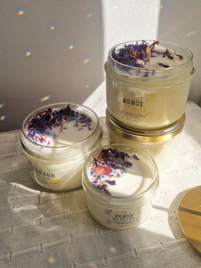 Bougies végétales