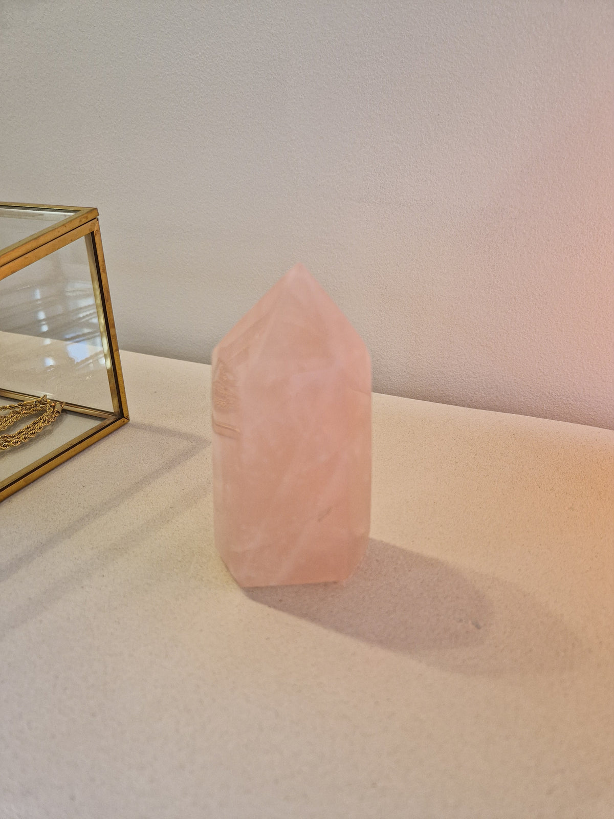 Pointe de Quartz Rose