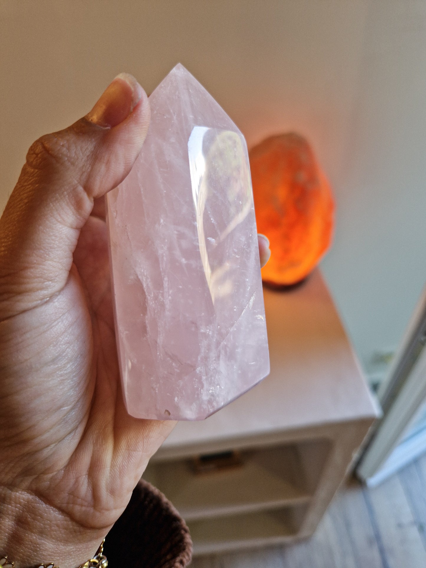 Pointe de Quartz Rose