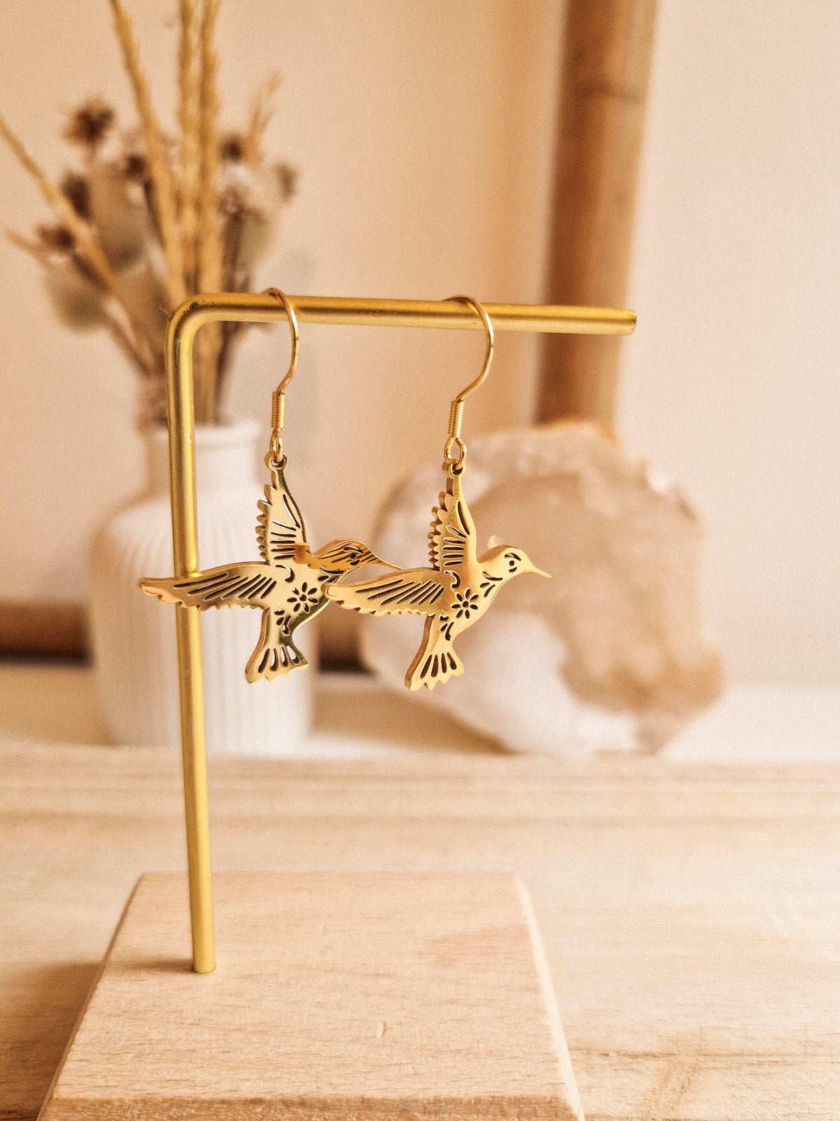 Boucles d'oreilles Colibri