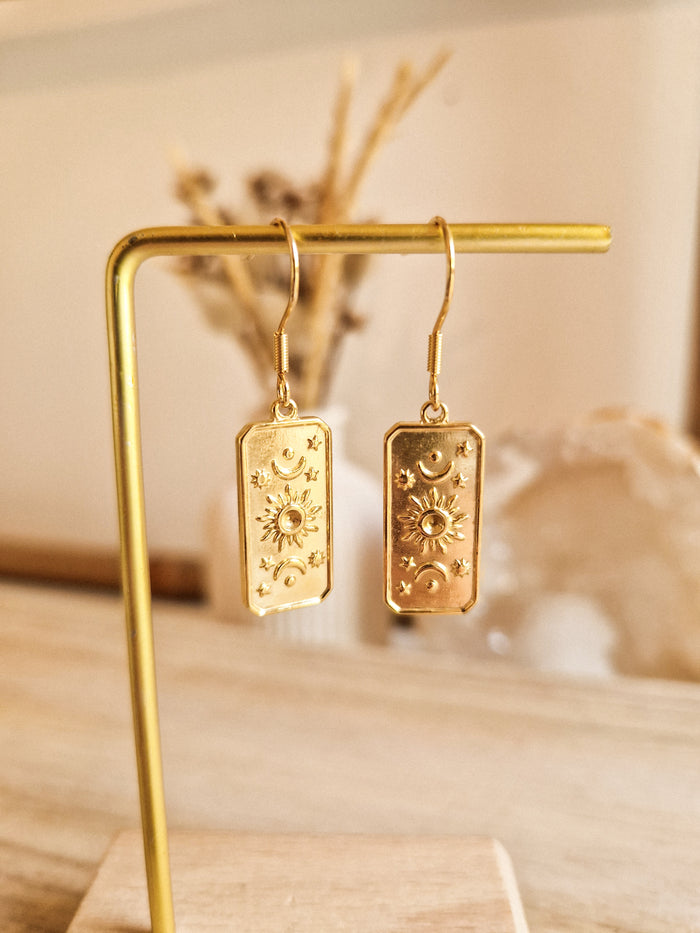 Boucles d'oreilles Arcane Soleil