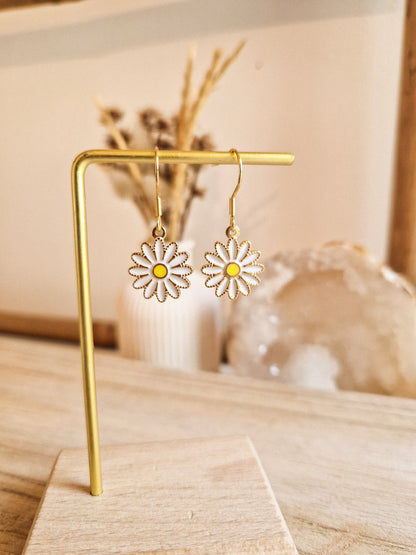 Boucles d'oreilles Marguerite