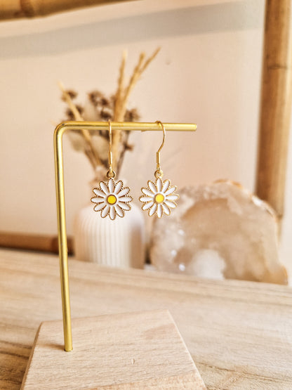 Boucles d'oreilles Marguerite