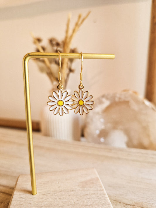 Boucles d'oreilles Marguerite