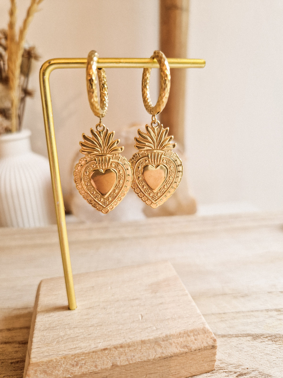Boucles d'oreilles Ex-Voto