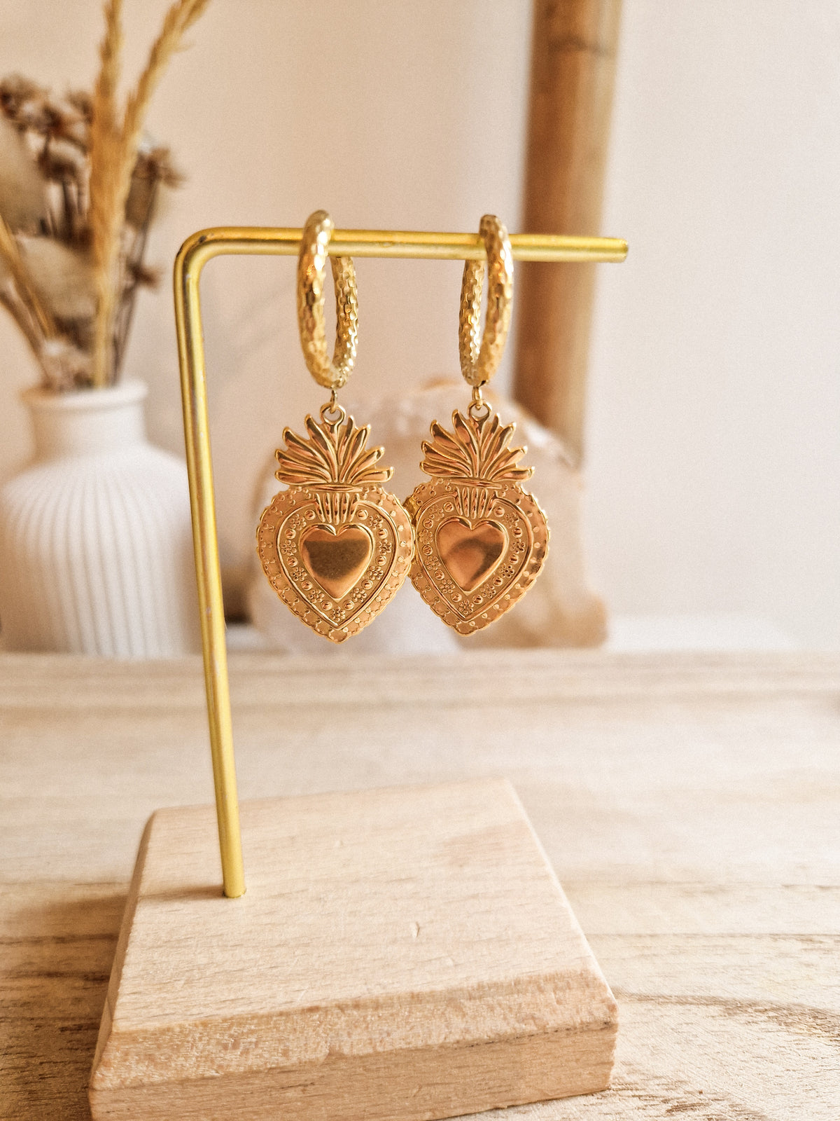 Boucles d'oreilles Ex-Voto