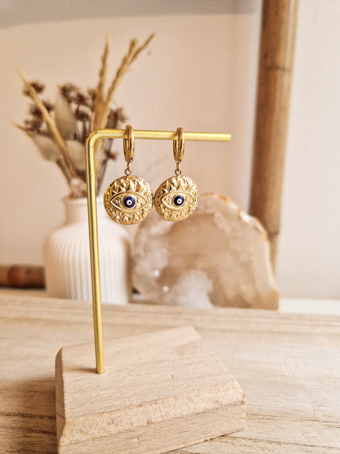 Boucles d'oreilles Œil grec