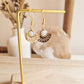 Boucles d'oreilles Aton nacre
