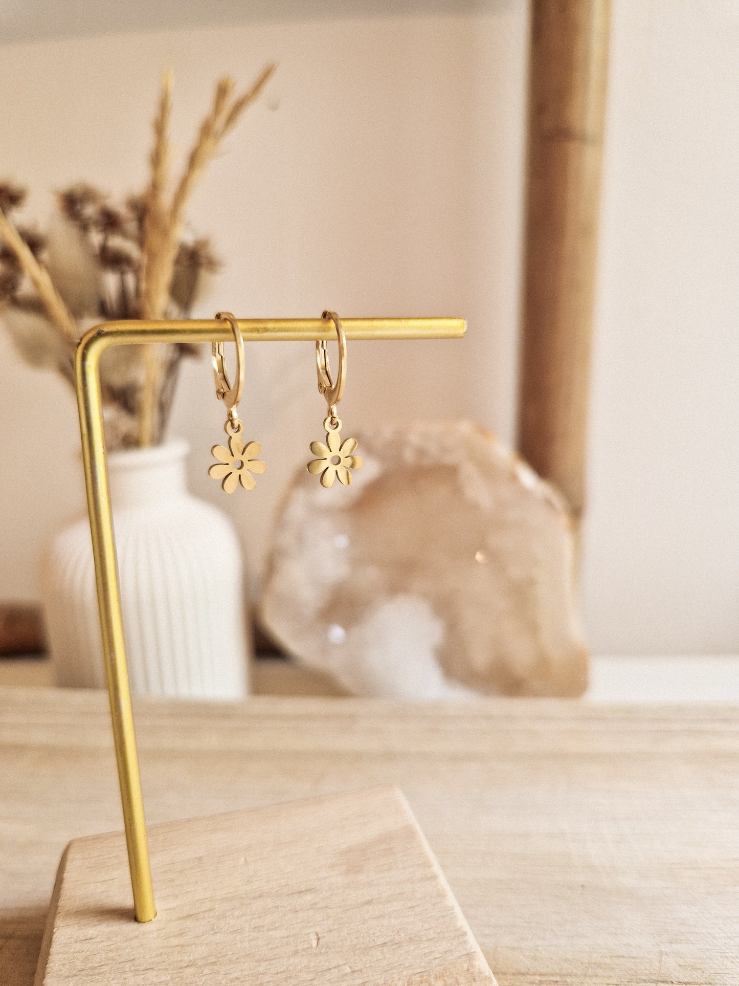 Boucles d'oreilles Petites fleurs