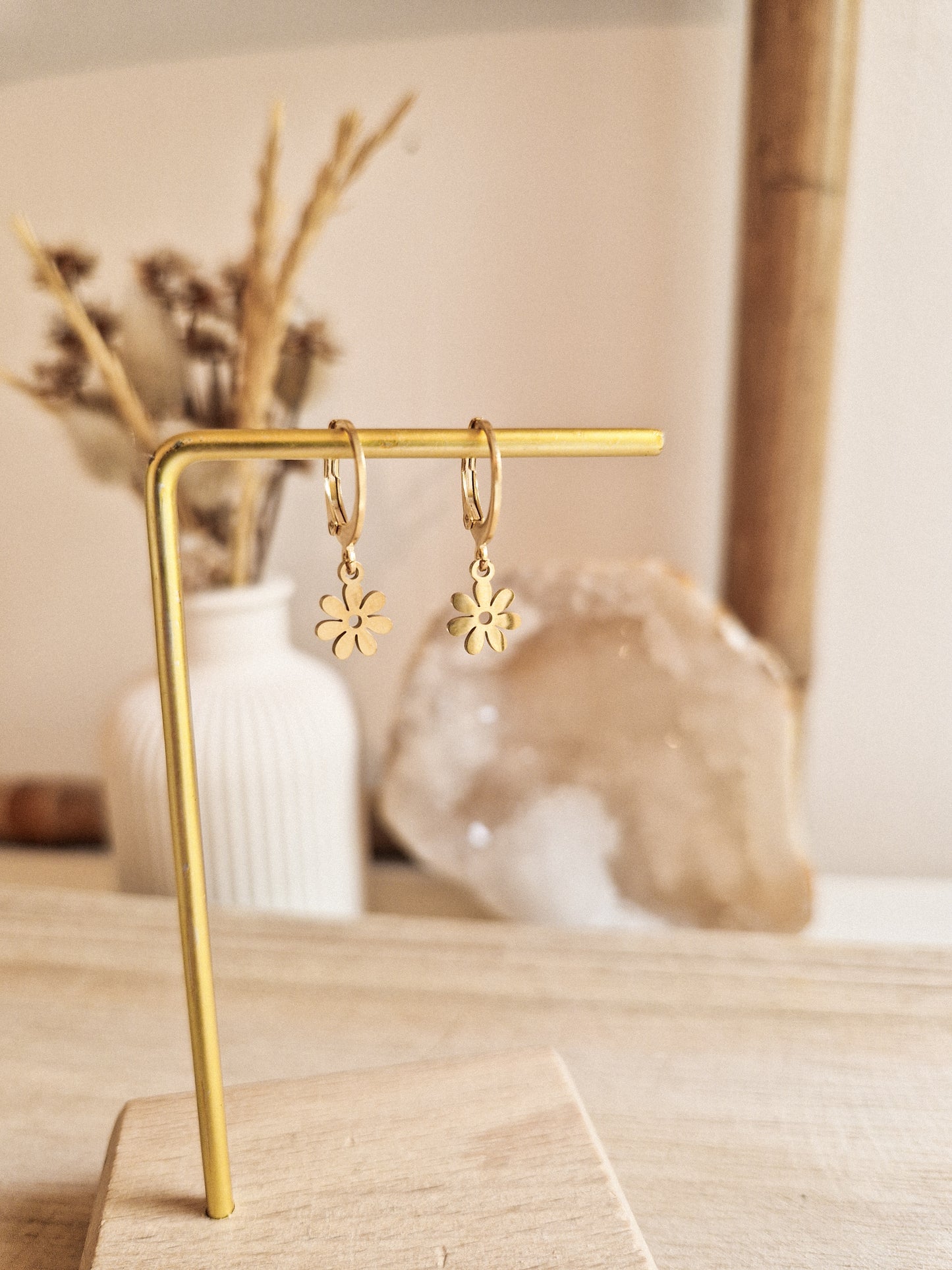 Boucles d'oreilles Petites fleurs