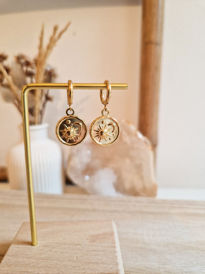 Boucles d'oreilles Into the night