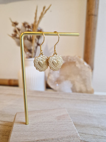 Boucles d'oreilles Cœur