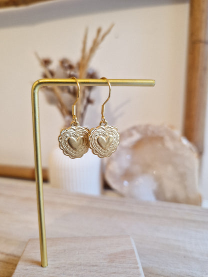 Boucles d'oreilles Cœur