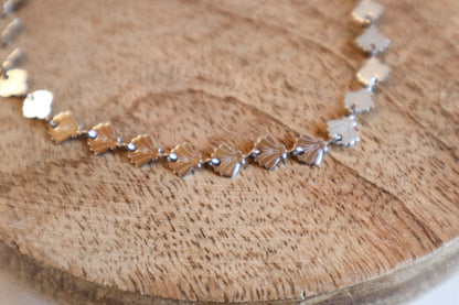 Bracelet de cheville Pū Argent