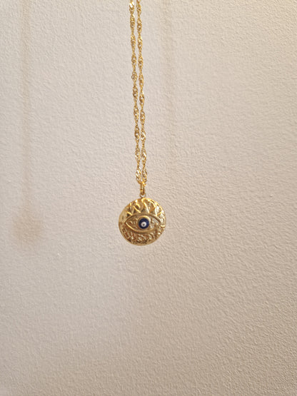 Collier Oeil grec