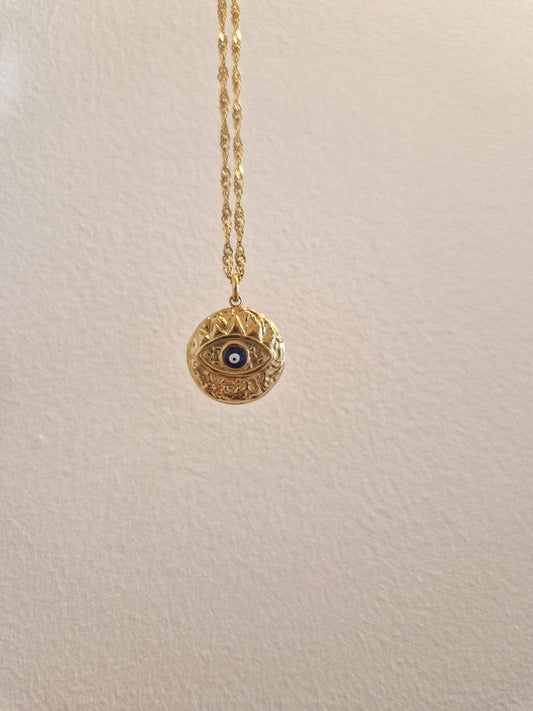 Collier Oeil grec