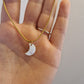 Collier Lune en Nacre