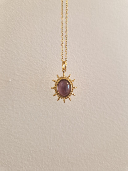 Collier Artémis Améthyste