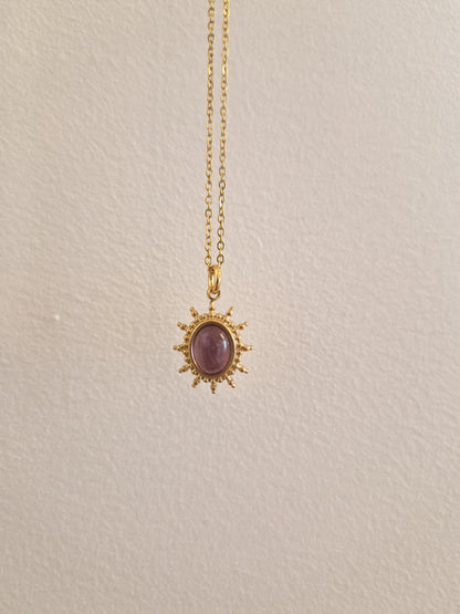 Collier Artémis Améthyste