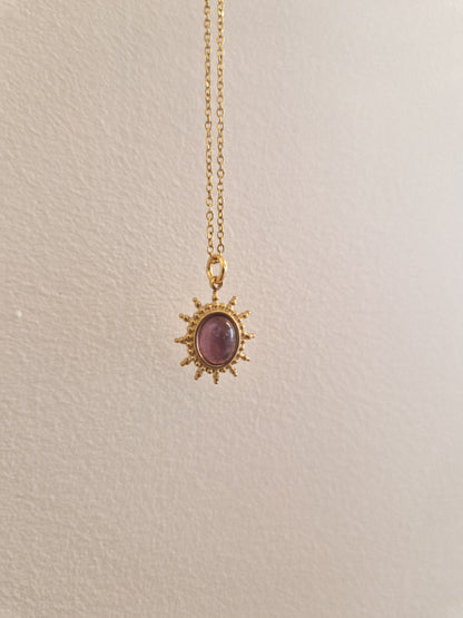 Collier Artémis Améthyste