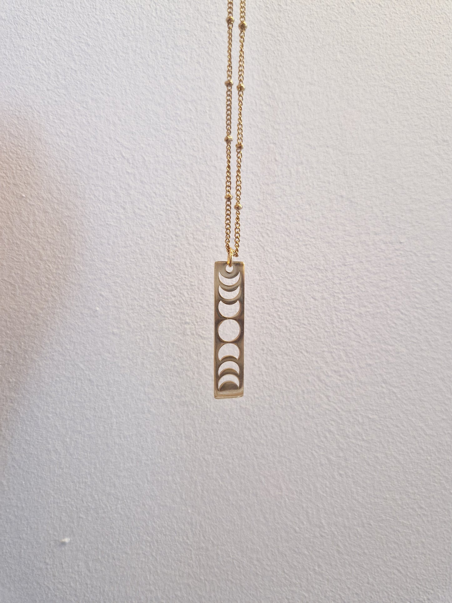 Collier Les phases de la lune