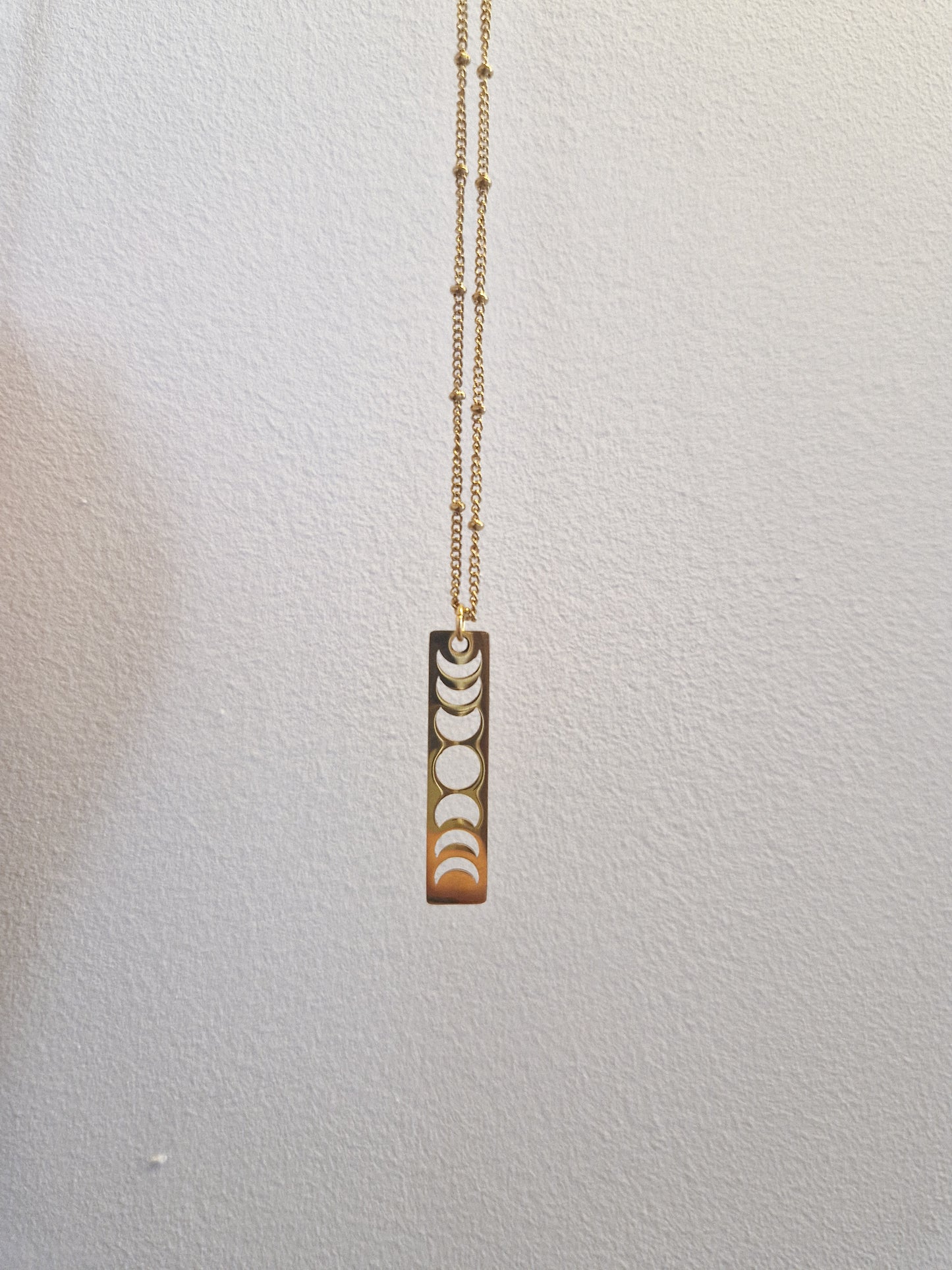Collier Les phases de la lune