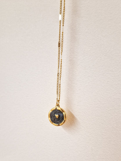 Collier Martha Noir