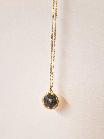 Collier Martha Noir