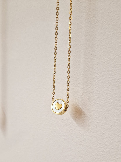 Collier White Love