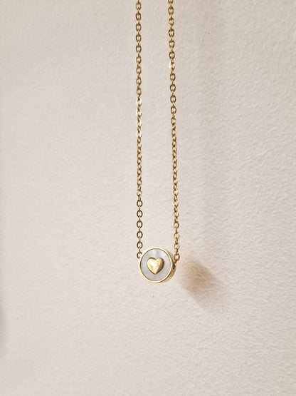 Collier White Love