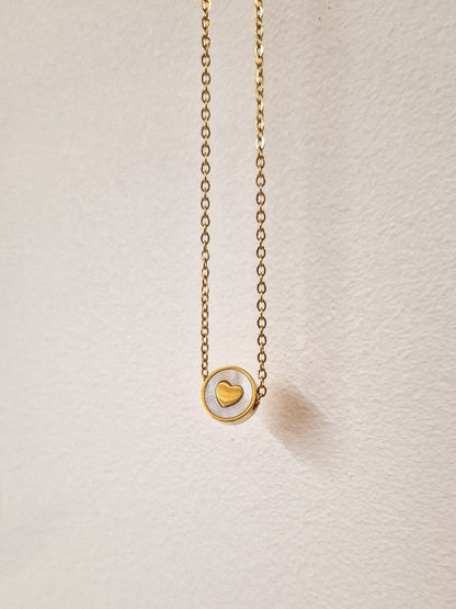 Collier White Love