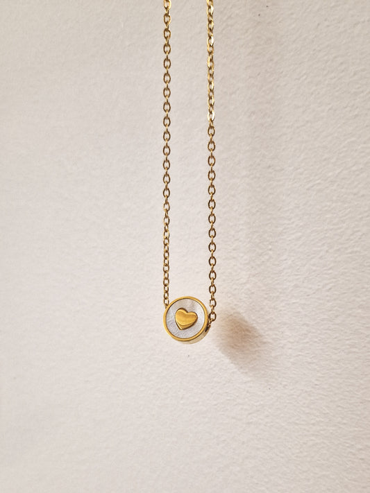 Collier White Love