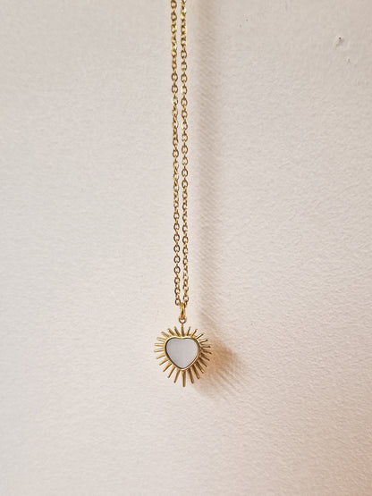 Collier Alba Blanc