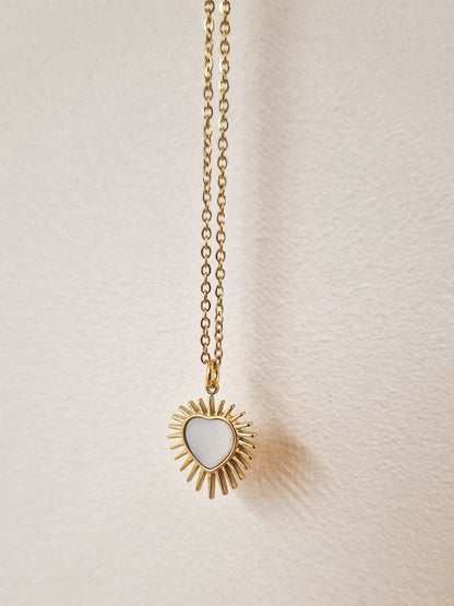 Collier Alba Blanc