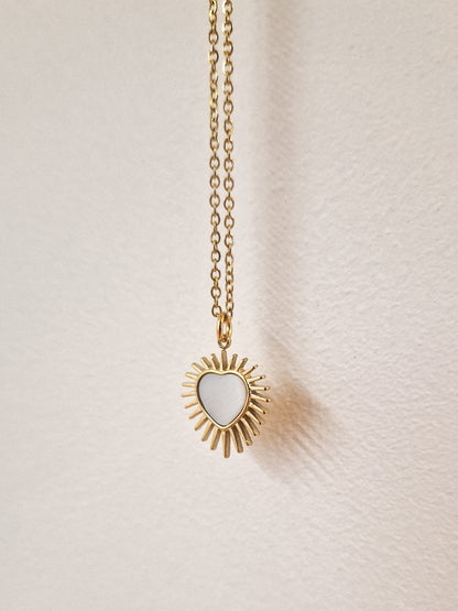 Collier Alba Blanc
