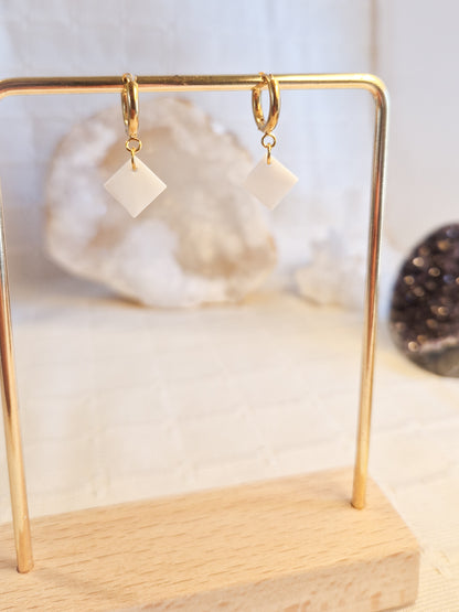 Boucles d'oreilles Nacre