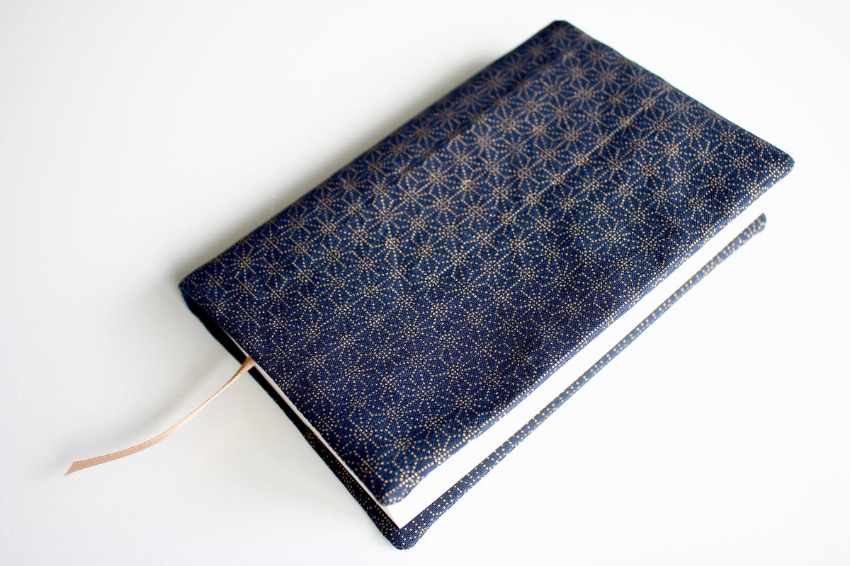Couvre livre Doli Bleu Marine - Creations Colibri