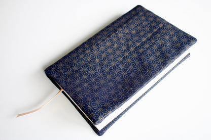 Couvre livre Doli Bleu Marine - Creations Colibri