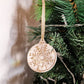 Boule de Noël réalisée à la main - Boule Flocon