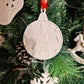 Boule de Noël réalisée à la main - Sapin de Noël