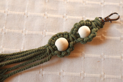 Porte clés Macramé